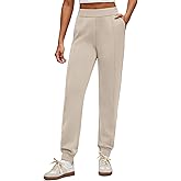 G4Free Smoofit Modal Soft Women's Joggers Track Pants Tapered Leg Casual Scrub Sweatpants with Side Pockets