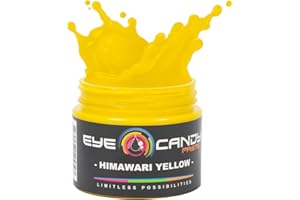 Eye Candy Resin Pigment Paste – Highly Pigmented Epoxy Color, 2 oz, Solid Non-Metallic, Mixable for Custom Shades (Himawari Yellow)