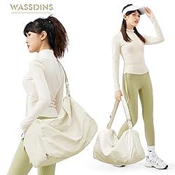 Small Gym Bag with Shoe Compartment, Workout Sport