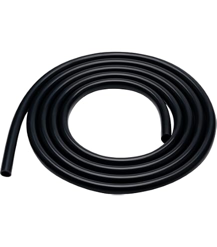 Tuyau Silicone Transparent - 9 Mm ID X 12 Mm OD - 2 Mètres (6,56 Ft) - Uxcell