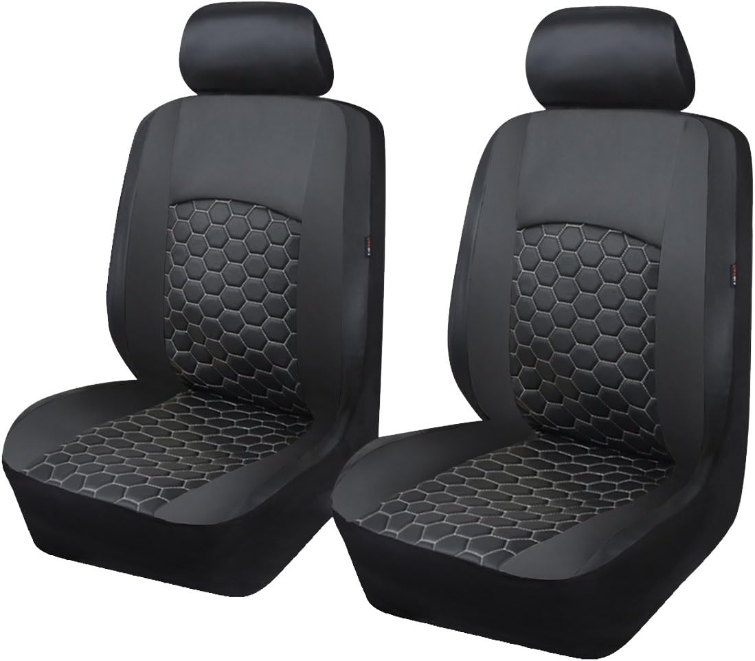 Amazon.com: Flying Banner Car Seat Covers 6 PCS Front Seats Leather