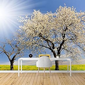 Wall Mural Forest Removable Wallpaper Wall Sticker for Bedroom Living Room - 66x96 inches