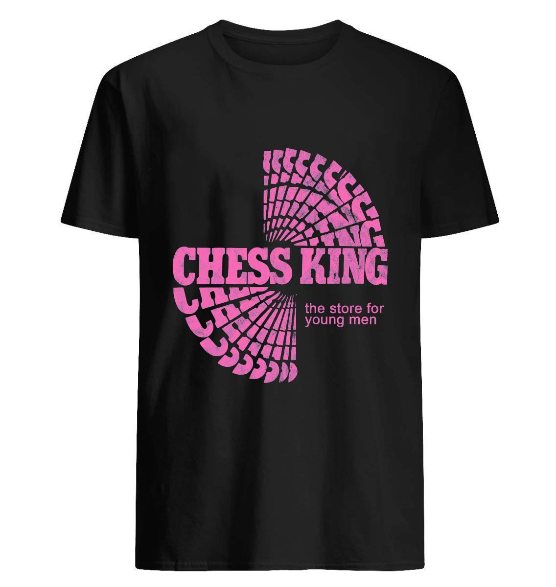 Chess King Distressed 7 For Unisex T Shirt