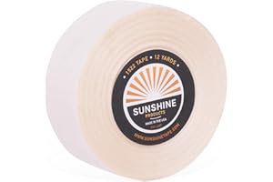 SUNSHINE TAPE Daily Wear Hair System Tape Roll - 1522 Wig Tape - Hypoallergenic, Gentle on Skin - 1-7 Day Hold - 1" x 12yds