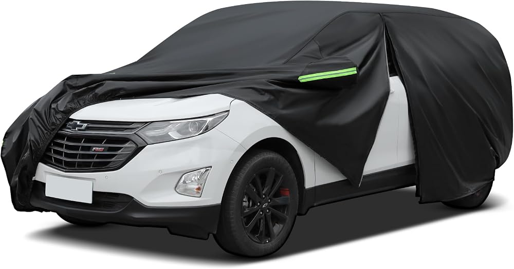 Sailnovo Heavy Duty SUV Car Cover Up to 181 Inches Waterproof All Weather