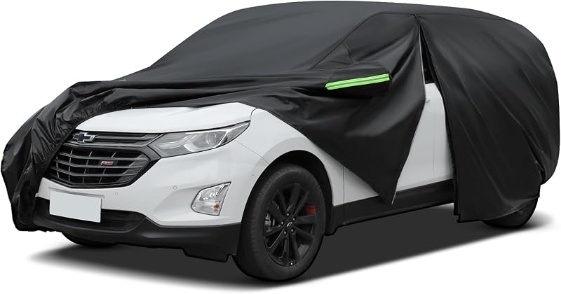 Sailnovo Heavy Duty SUV Car Cover Up to 181 Inches Waterproof All Weather