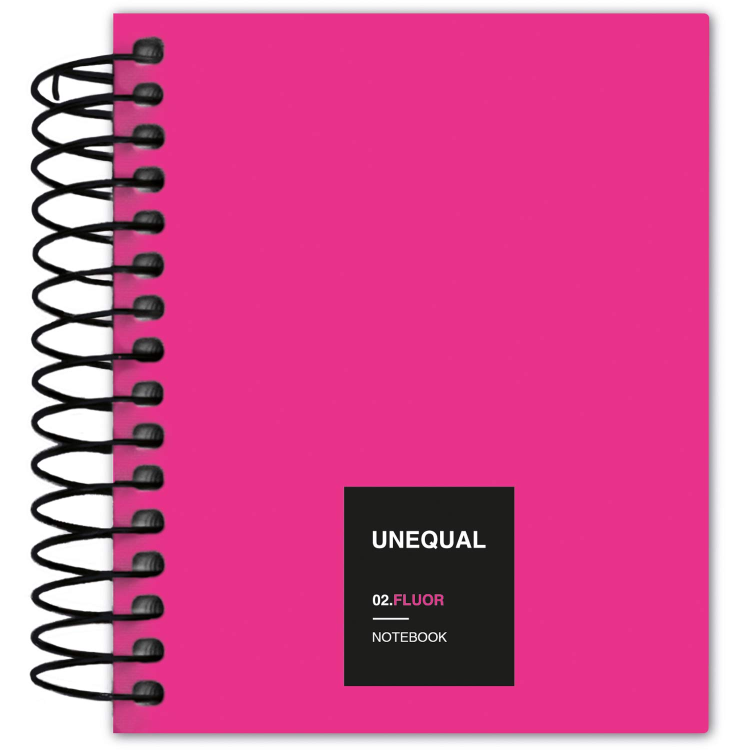 Grafoplás 88556054 Spiral Notebook Squared, 100 Sheets, 70 g, Fuchsia, A7