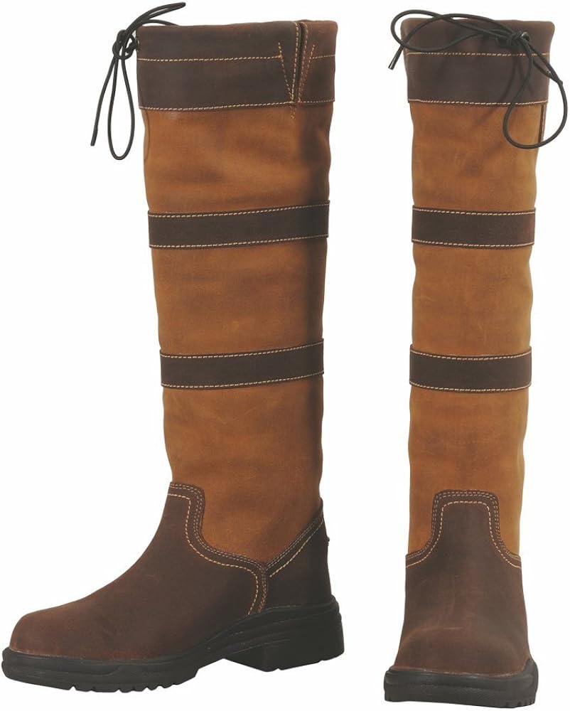 ladies long waterproof boots