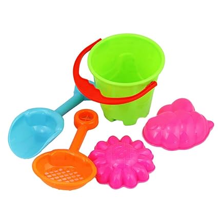 Amazon.com: Shuohu Imports Sand Beach Toy Set for Kids with Bucket ...