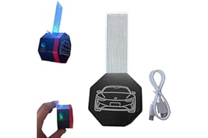 JHIALG Window Film Cutting Light, 2025 Upgrade Car Tint Magnetic Edge-Cutting Light, Silicone Grip, Rechargeable Precision Lighting Tool for Car Window Film Tinting