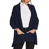 fleece wrap jacket with pockets