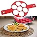 Kyson Nonstick Silicone Pancake Ring, Fried Egg Mold Egg Ring Egg Shaper,Fast & Easy Way to Make Perfect Pancakes