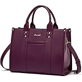 LOVEVOOK Purse for Women Leather Tote Bag Purse and Handbags, Satchel Shoulder Crossbody Top Handle Bags with Zipper
