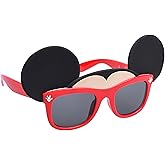 Sun-Staches Mickey or Minnie Mouse Sunglasses for Kids | Official Disney Accessory | Vacation, Park or Costume | Kid Size