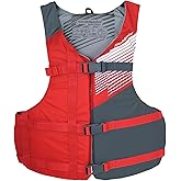 Stohlquist Kids Life Jacket 50-90 lbs - Coast Guard Approved Life Vest - Type III PFD for Boys and Girls - Secure &amp; Adjustable Fit for Swimming, Boating &amp; Water Sports