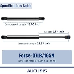 C16-20877 23 inch 37lb/165N Gas Strut Shock Spring