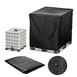 IBC Tote Cover Huapate 275 Gallon Tote Sunshade