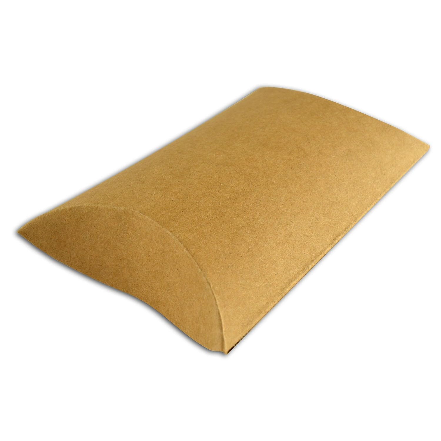 Toga Pack of 6 Paper Boxes, Paper, Pillow Box - Kraft, 7 x 10.3 x 2.5 cm