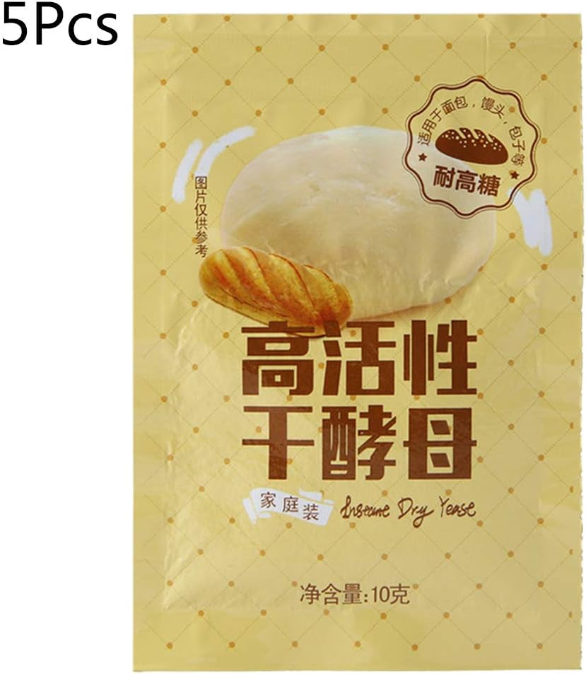 Fewxdsad Bread Yeast 50g Active Powder Dough Improver Bread Starter Enriched Breads