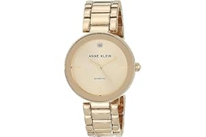 Anne Klein Women's Genuine Diamond Dial Bracelet Watch