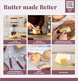 Kilner Silicone Butter Mould Set with 2 Interchangeable Pattern Plates view 7