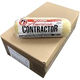 Wooster Brush R564 9 inch American Contractor 3/4 inch Nap Paint Roller - Pack of 12