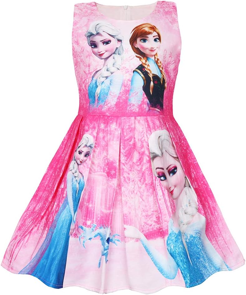 Princess Costume Party Dress Little Girls Cosplay Dress up