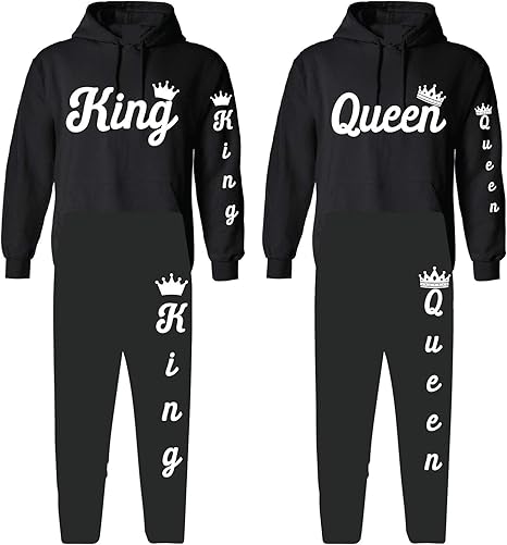 king and queen hoodies amazon