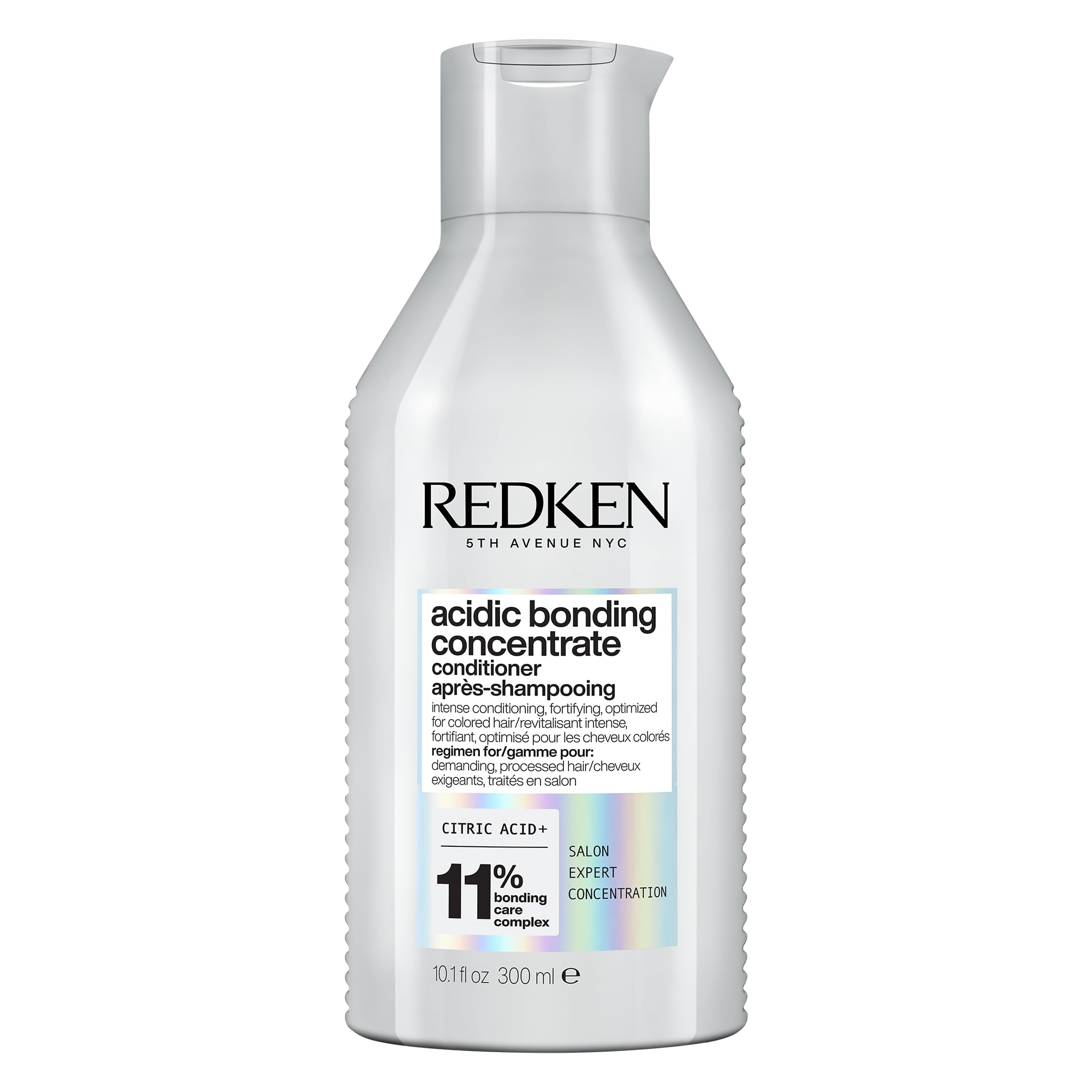 REDKEN Acidic Bonding Concentrate Conditioner, Strengthens Bonds, Intensely Conditions & Protects, For Dry, Damaged & Coloured Hair, 300ml