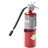 Buckeye 25614 ABC Multipurpose Dry Chemical Hand Held Fire Extinguisher with Aluminum Valve and Vehicle Bracket, 5 lbs Agent