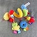 NUOLUX Kid Baby Crib Cot Pram Hanging Rattles Spiral Stroller Car Seat Toy with Ringing Bell