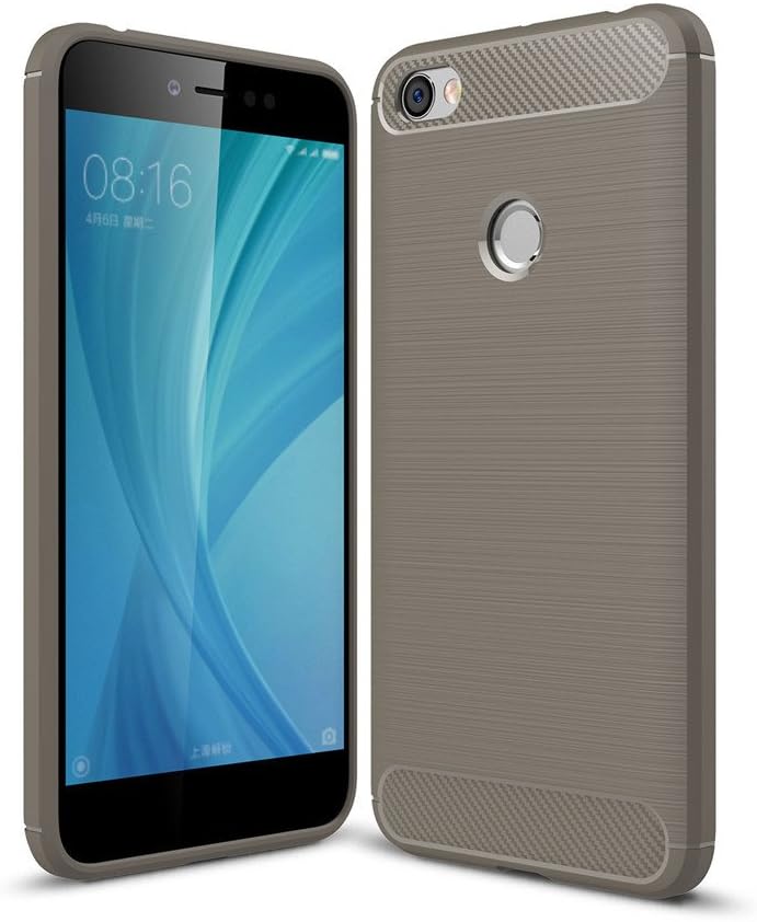 Xiaomi Redmi Note 5A,Redmi Note 5A Prime 5.5" Case,XMTN Premium Ultra Slim Soft TPU Back Case Cover for Xiaomi Redmi Note 5A,Redmi Note 5A Prime Smartphone (Gray)