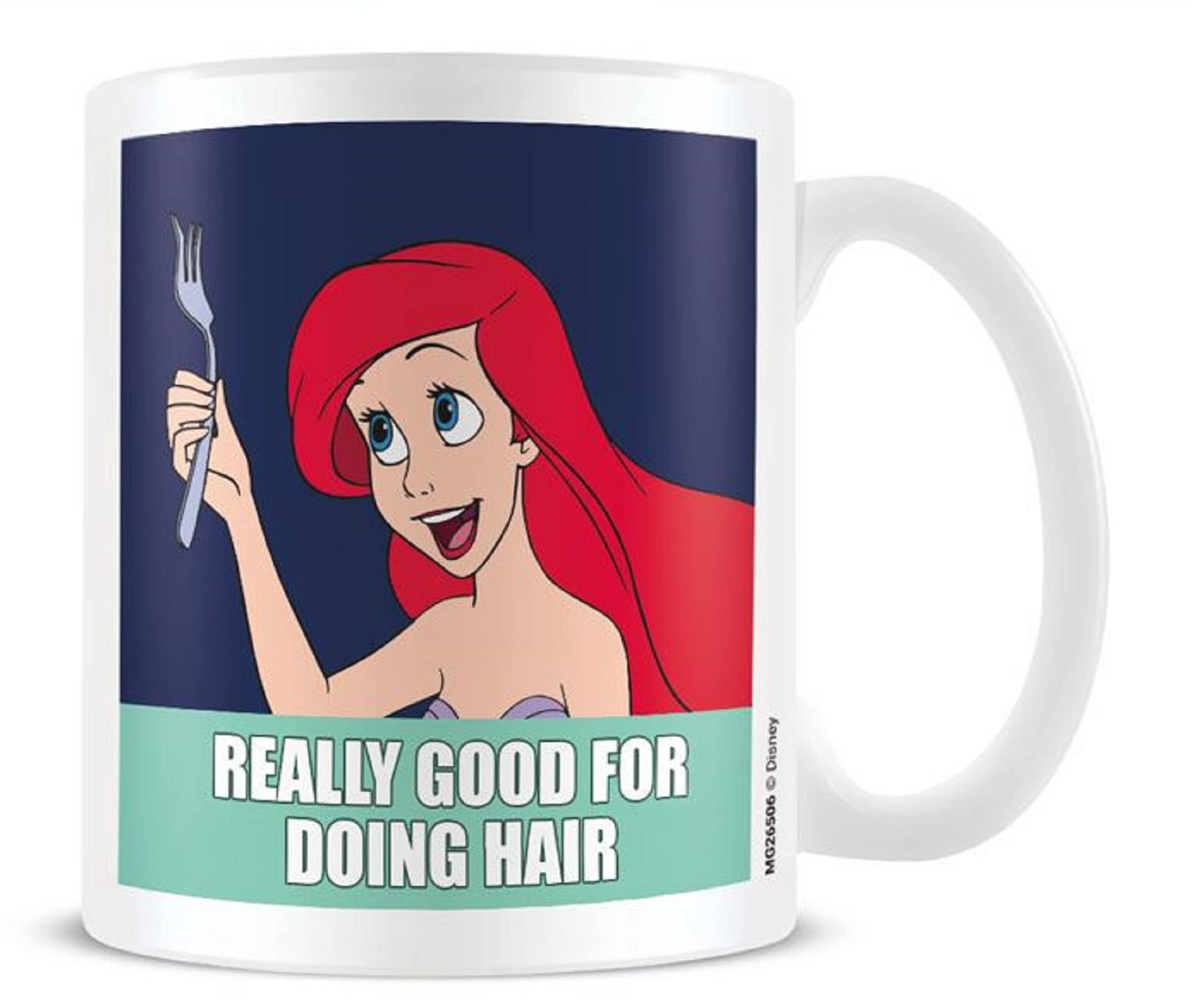 Pyramid International Disney Meme The Little Mermaid Mug in Presentation Gift Box (Dinglehopper Design) 11oz Ceramic Mug - Official Merchandise, MG26506, [Ni]