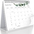 Calendarin Desk Calendar 2026 for Canada, 16 Months Standing Calendar from Now through December 2026, Canadian Holidays & To-