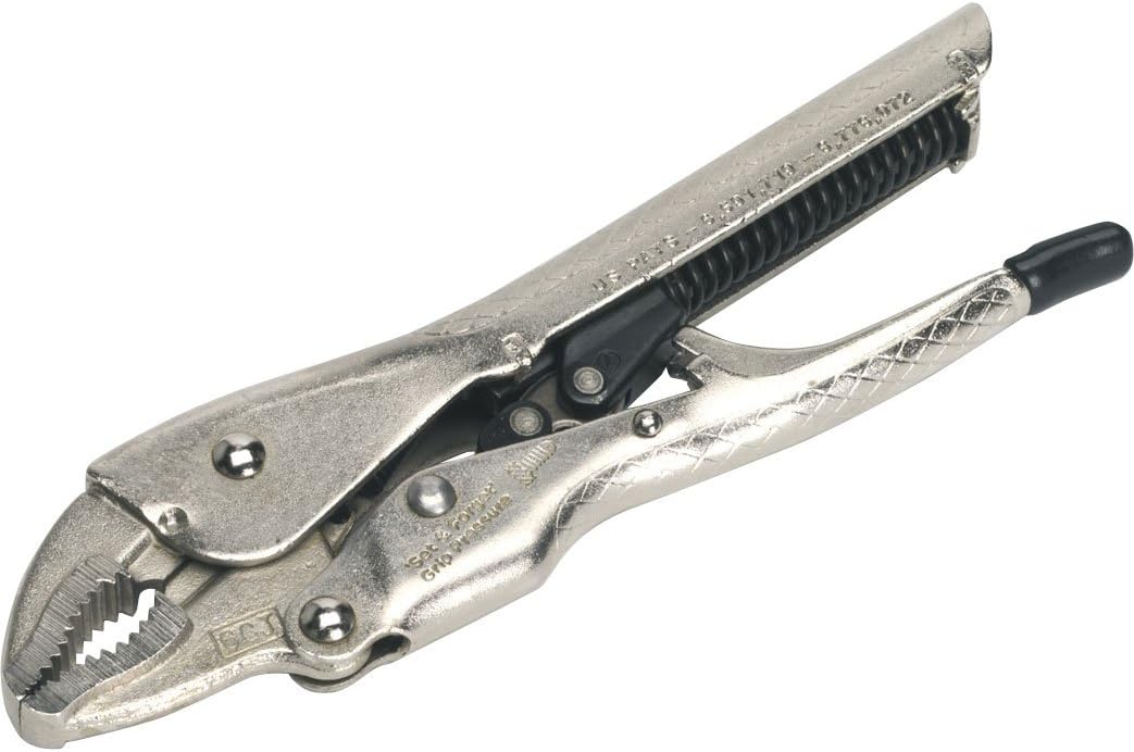 Sealey AK6860 Locking Pliers Self Adjusting 165mm Curved Jaw Amazon.co