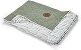 Petface Sage Herringbone Pet Comforter Blanket view 2
