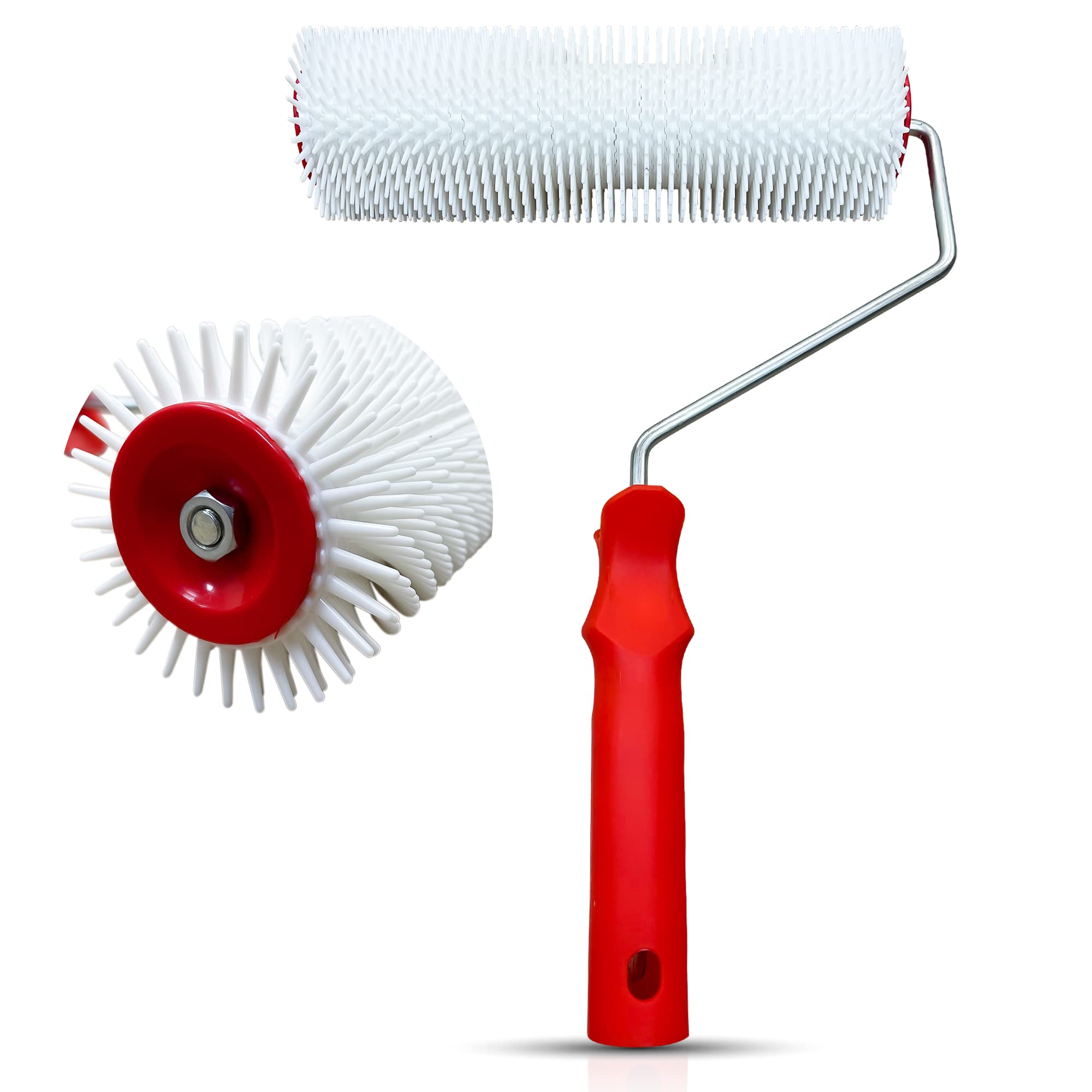 Practicality | French brand | Lifetime Warranty | Cylinder, 23 cm Width | Tip Length 1.2 cm | Roller Roll, Ideal for all types of floor coverings | Fits all poles