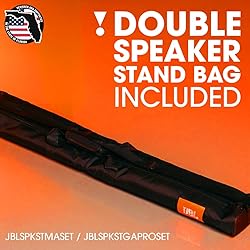 JBL Bags Standard Speaker Stand Set with Adjustable