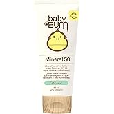 Sun Bum Baby Bum Spf 50 Sunscreen Lotion | Mineral Uva/uvb Face and Body Protection for Sensitive Skin | Fragrance Free | Tra