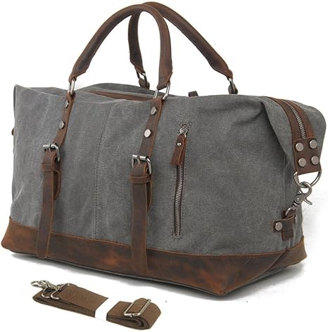 extra large canvas holdall
