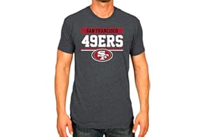 Team Fan Apparel NFL Adult Team Block Tagless T-Shirt - Cotton Blend - Charcoal - Perfect for Game Day - Comfort and Style
