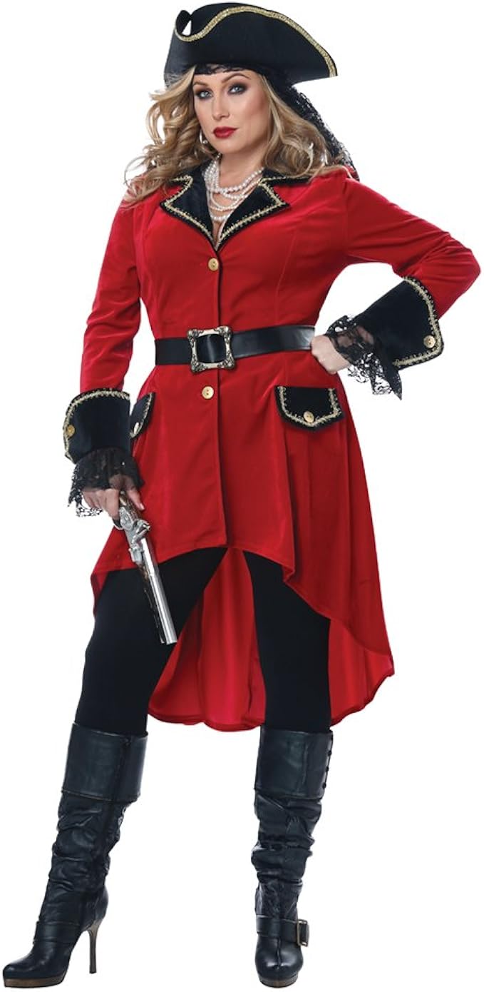 plus size pirate fancy dress