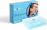 KNOXZY Silicone Ear Plugs for Sleeping 27dB SNR Pack of 2 view 4