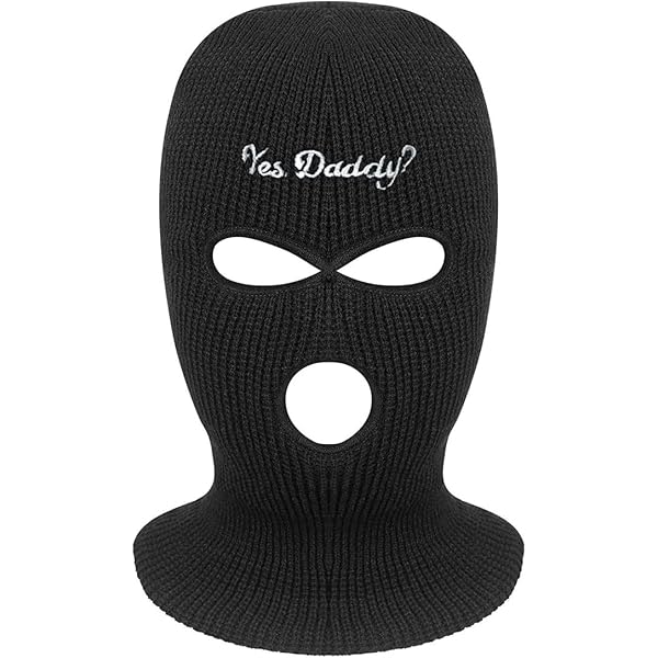 Amazon.com: 3 Hole Ski Mask Balaclava Face Mask Open Top Headgear
