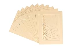 Pack of 25 Acid Free 12x16 Mats Bevel Cut for 11x14