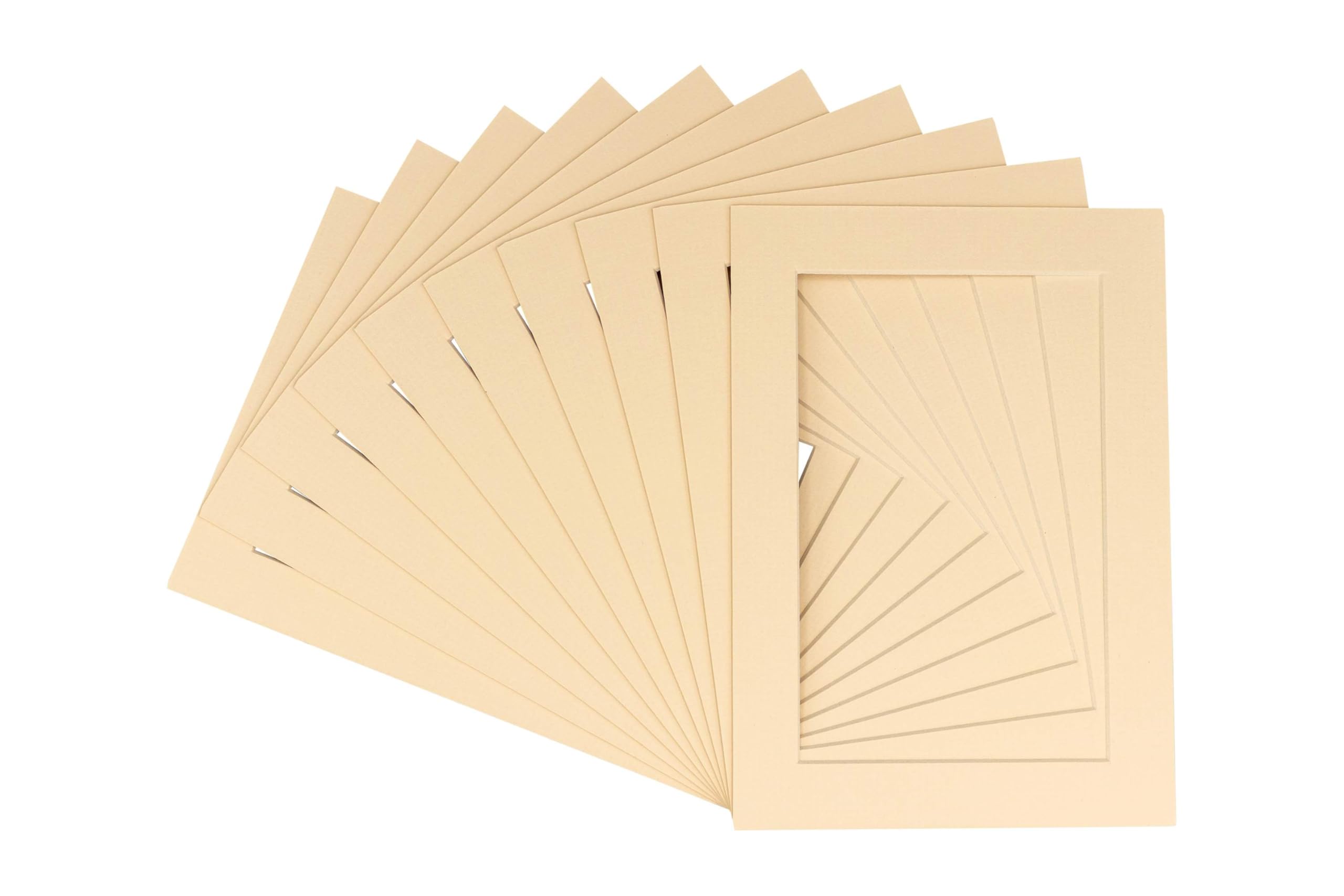 Pack of 25 Acid Free 12x16 Mats Bevel Cut for 11x14