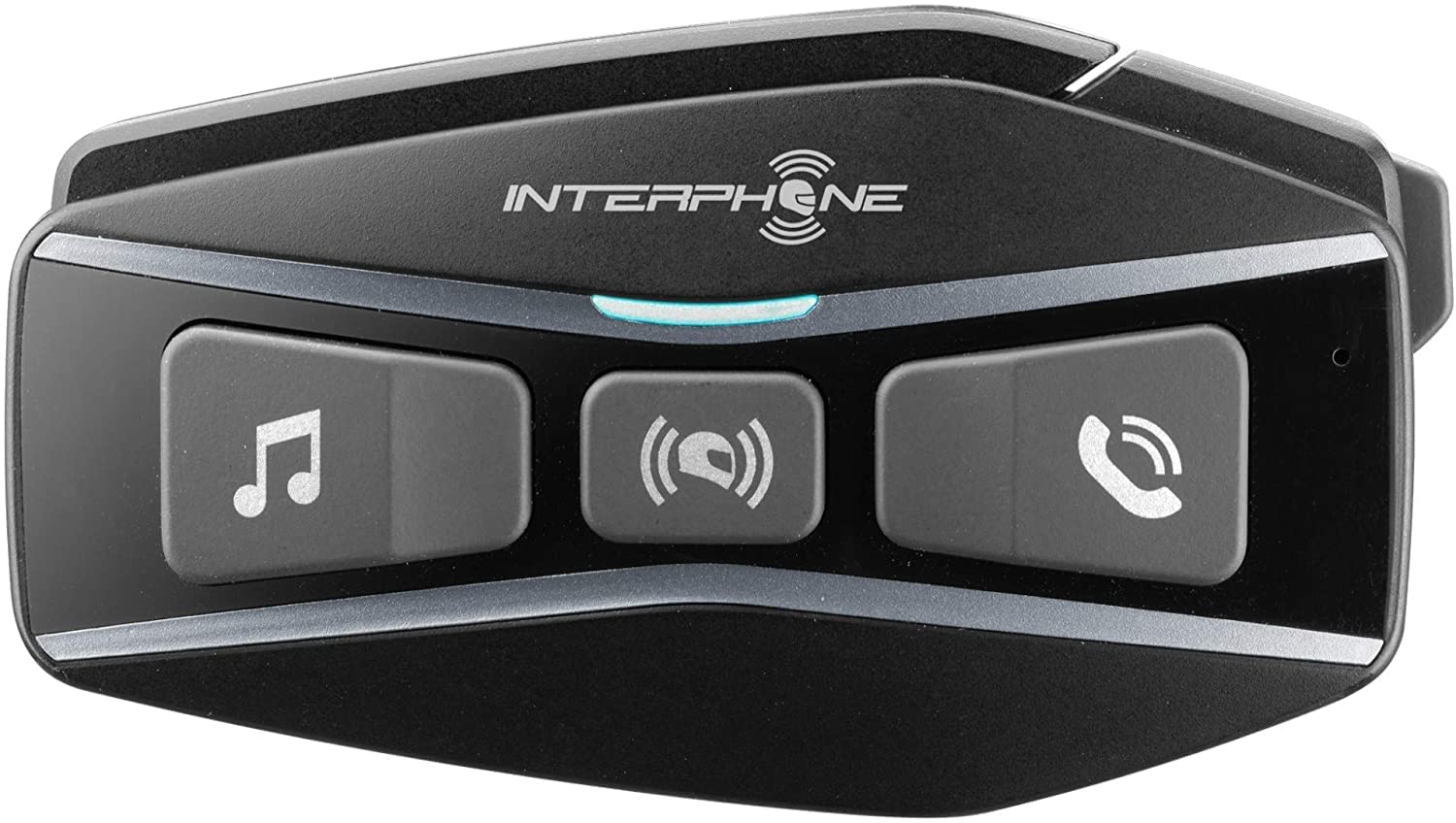 INTERPHONE | UCOM16 | Single | Intercom Mesh 2.0 technology and Bluetooth 5.0, use 24 pilots, distance 1.6km, autonomy up to 15 hours, mp3, GPS, waterproof IP67, universal