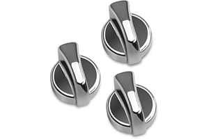 WMJNH A/C Heater Control Knob Fits for Peterbilt with Sprague HVAC System 1987-2011 Includes 330, 335, 367, 375, 378, 379, 384, 386 & 387 Models, Blower Temperature Fan Switch Knob Replace 121-0001-000