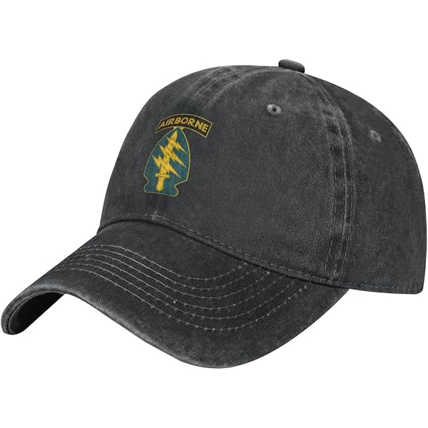 Trade Winds Special Forces Airborne Baseball Cap – 100% Acrylic, Adjustable Strapback, Multi-Color, Unisex