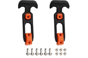 COOLOGIN Rubber Flexible T-Handle Hasp Draw Latch for Tool Box, Cooler, Golf Cart or Engineering Machine Hood (Multicolored, 